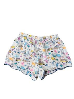 Roller Rabbit X Target Women’s Roadtrip Poplin Boxer Sleep Shorts Size M